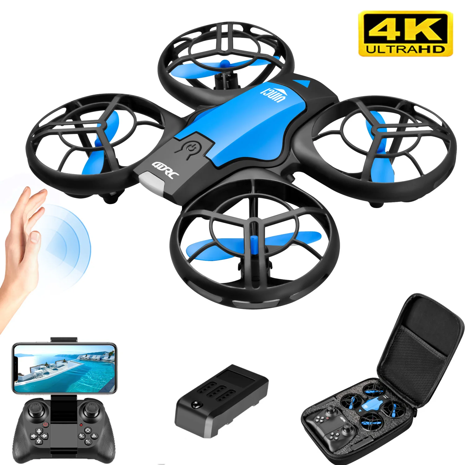 Drone Battery Case - Новый мини-дрон V8 с камерой 4K