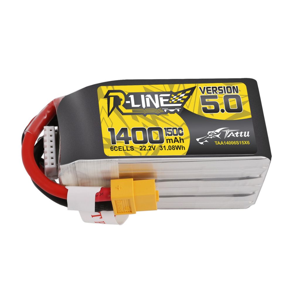TATTU R-LINE 5.0 3S 4S 6S Lipo – обзор и цена Drone Battery 3S