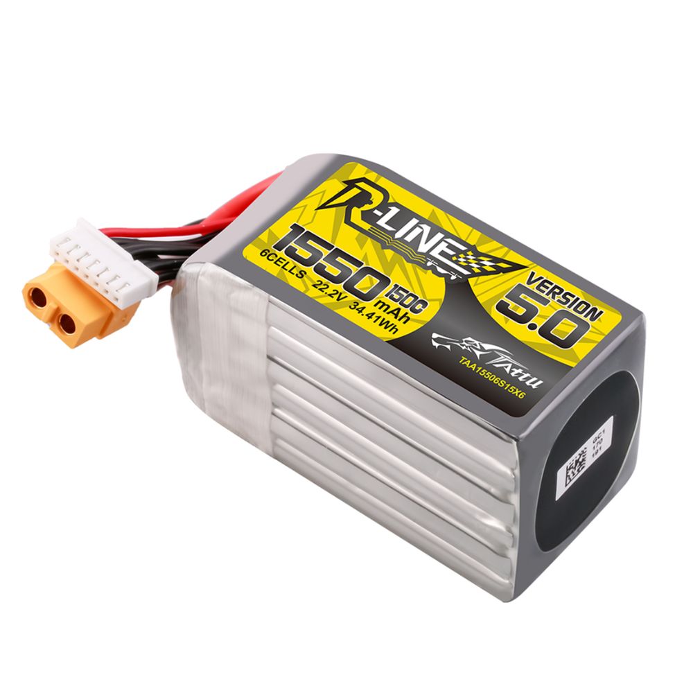 TATTU R-LINE 5.0 3S 4S 6S Lipo – обзор и цена Drone Battery 3S