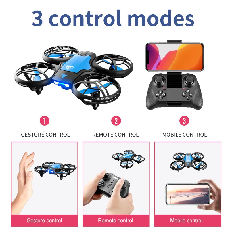 Новый мини-дрон V8 с камерой 4 – обзор и цена Drone Battery Case